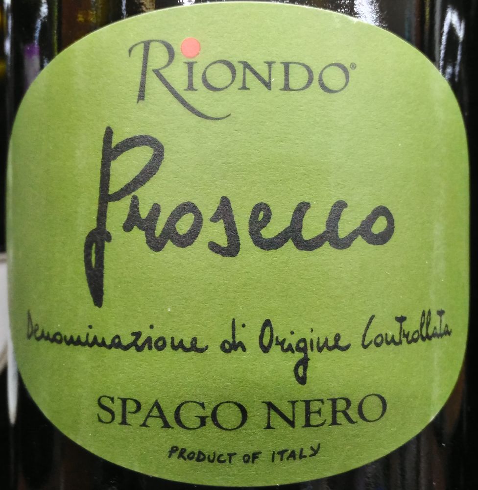 Cantine Riondo S.p.a. Spago Nero Prosecco DOC БГ, Основная, #7290