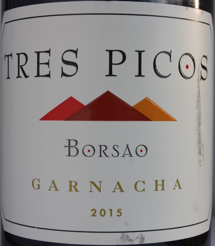 Bodegas Borsao S.A. Tres Picos Garnacha DO Campo de Borja 2015, Основная, #7310