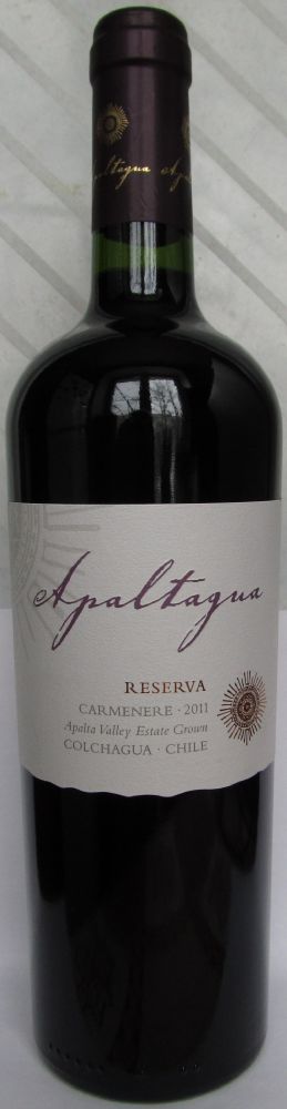 Viña Apaltagua Ltda Reserva Carménère 2011, Лицевая, #738