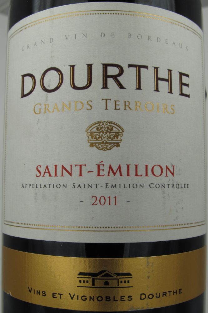 Vins et Vignobles Dourthe Grands Terroirs Saint-Emilion AOC/AOP 2011, Лицевая, #746