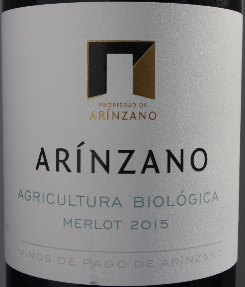 Propiedad de Arínzano S.L. Agricultura Biológica Merlot VP Pago de Arínzano 2015, Основная, #7475