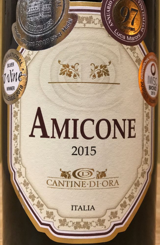 Cantine Di Ora Amicone Veneto IGT 2015, Основная, #7494