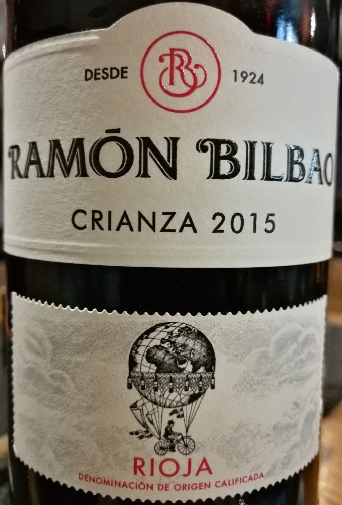 Bodegas Ramón Bilbao S.A. Crianza DOCa Rioja 2015, Основная, #7553