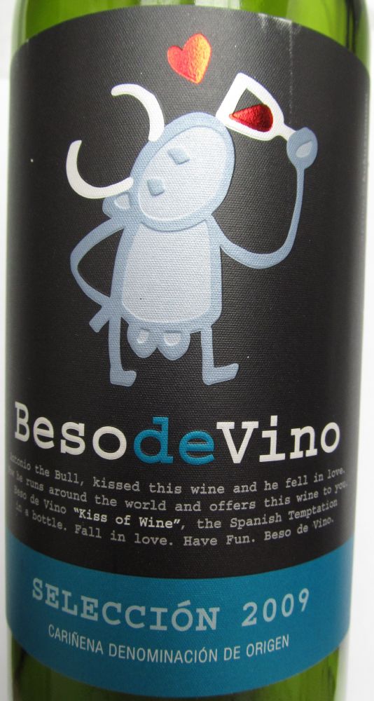 Grandes Vinos y Viñedos S.A. Beso de Vino Selección DO Cariñena 2009, Основная, #762