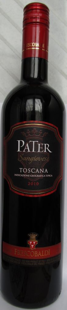 Marchesi de' Frescobaldi Srl Pater Sangiovese Toscana IGT 2010, Основная, #764