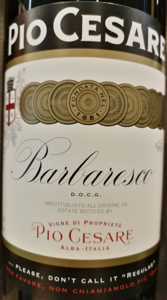 Pio Cesare S.r.l. Barbaresco DOCG 2014, Основная, #7642