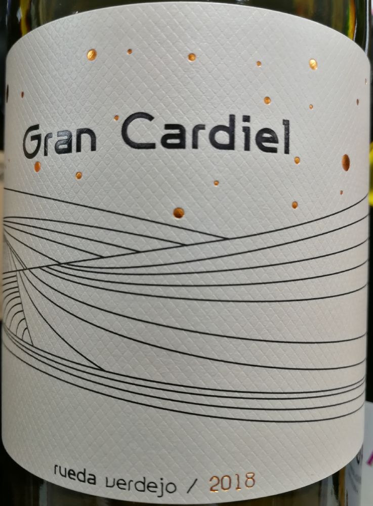 Bodegas Felix Lorenzo Cachazo S.L. Gran Cardiel Verdejo DO Rueda 2018, Основная, #7654