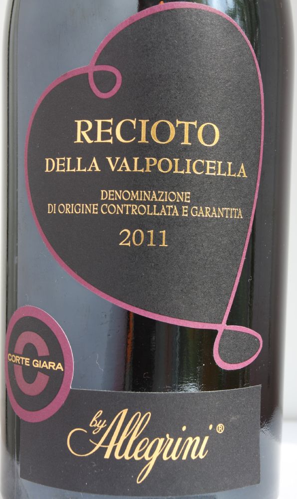 Corte Giara S.r.l. Allegrini Recioto della Valpolicella DOCG 2011, Основная, #7672