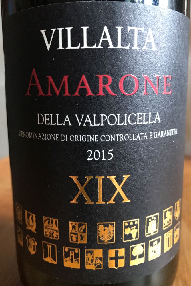 Casa Girelli S.p.A. VILLALTA XIX Amarone della Valpolicella DOCG 2015, Основная, #7736