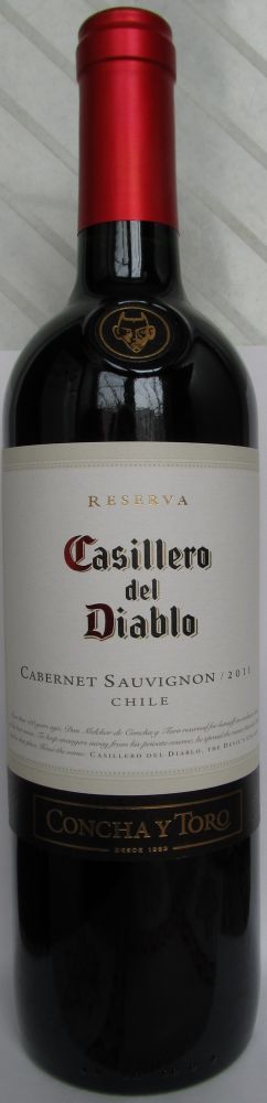 Viña Concha y Toro S.A. Casillero del Diablo Reserva Cabernet Sauvignon 2011, Основная, #777