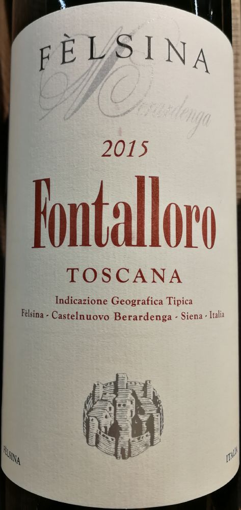 Felsina S.p.a. Fontalloro Toscana IGT 2015, Основная, #7846