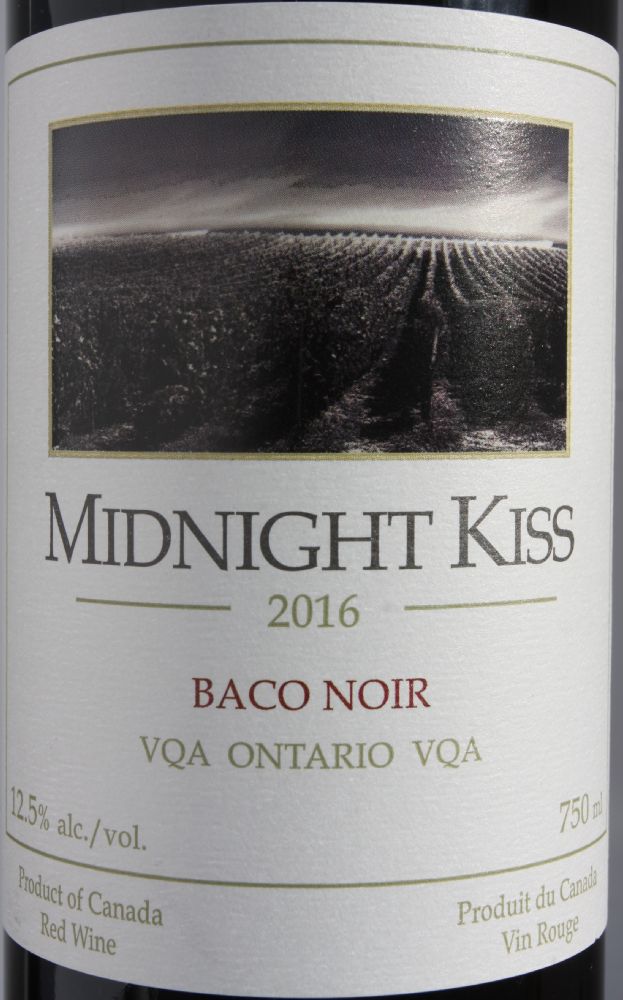 Diamond Estates Wines & Spirits Ltd. Midnight Kiss Baco Noir 2016, Основная, #7858