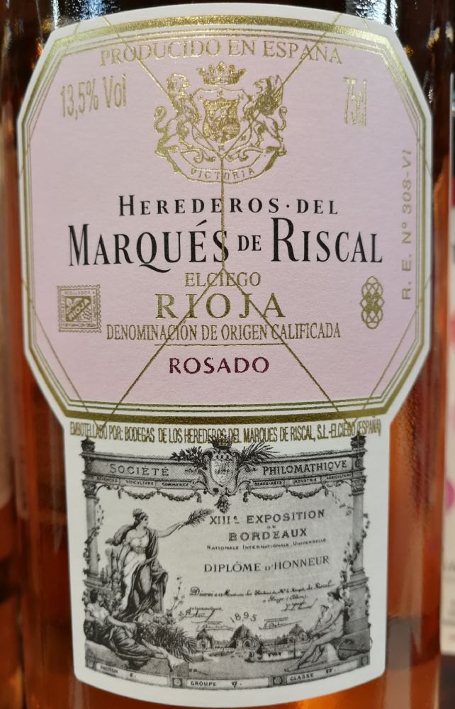 Bodegas de los Herederos del Marqués de Riscal S.L. DOCa Rioja 2018, Основная, #7869