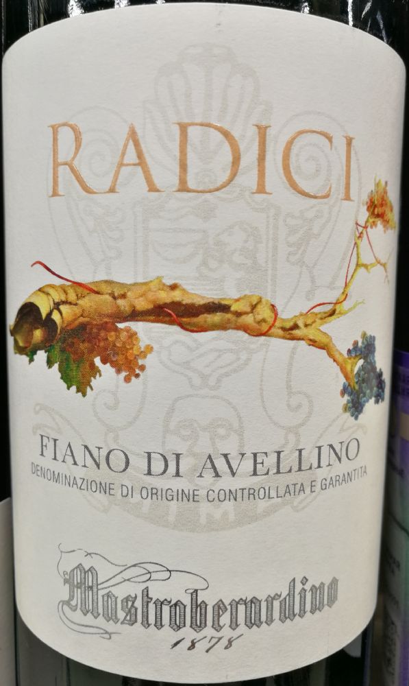 Mastroberardino s.p.a. Radici Fiano di Avellino DOCG 2018, Основная, #7910