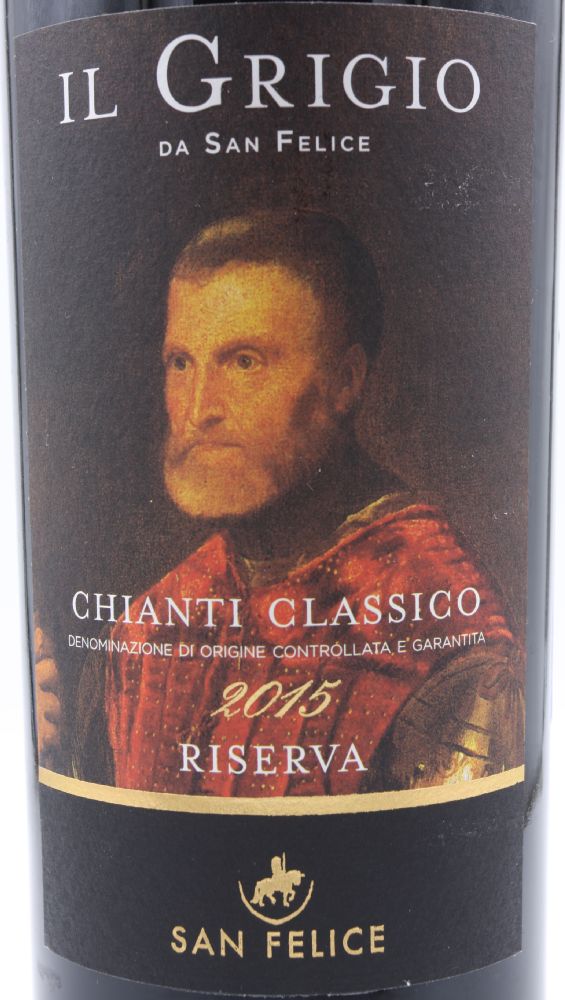 Società Agricola San Felice S.p.A. IL Grigio Chianti Classico Riserva DOCG 2015, Основная, #7951