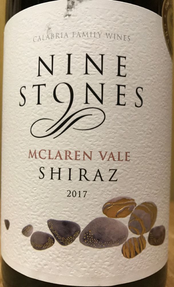 Calabria Family Wines Pty Ltd Nine Stones Shiraz McLaren Vale 2017, Основная, #8054