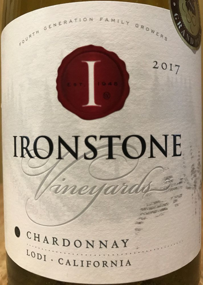 Ironstone Vineyards Chardonnay AVA Lodi 2017, Основная, #8061