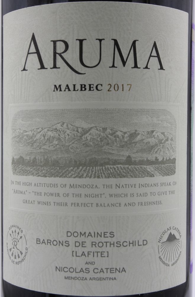 Bodegas Caro S.A. Aruma Malbec 2017, Основная, #8088