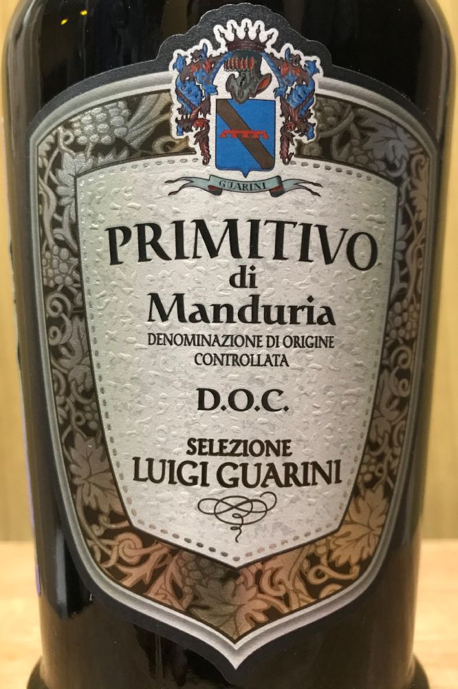Losito e Guarini S.r.l. Selezione Luigi Guarini Primitivo di Manduria DOC 2018, Основная, #8113