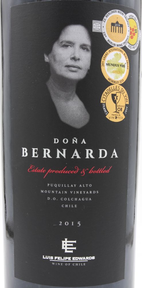 Viña Luis Felipe Edwards Doña Bernarda D.O. Colchagua Valley 2015, Основная, #8169