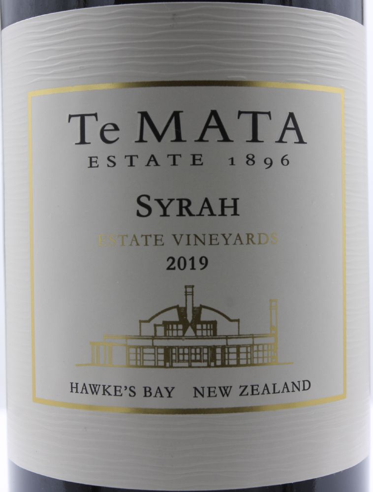 Te Mata Estate Winery Ltd Estate Vineyards Syrah Hawke’s Bay 2019, Основная, #8439