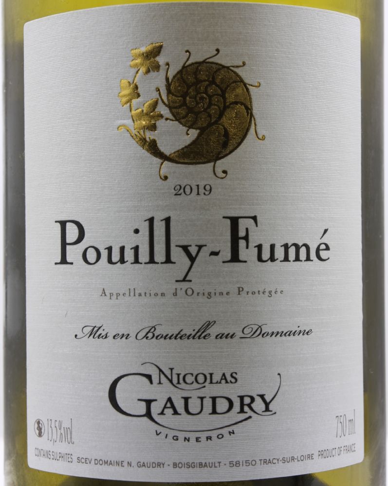 SCEV Domaine Nicolas Gaudry Pouilly-Fumé AOC/AOP 2019, Основная, #8489