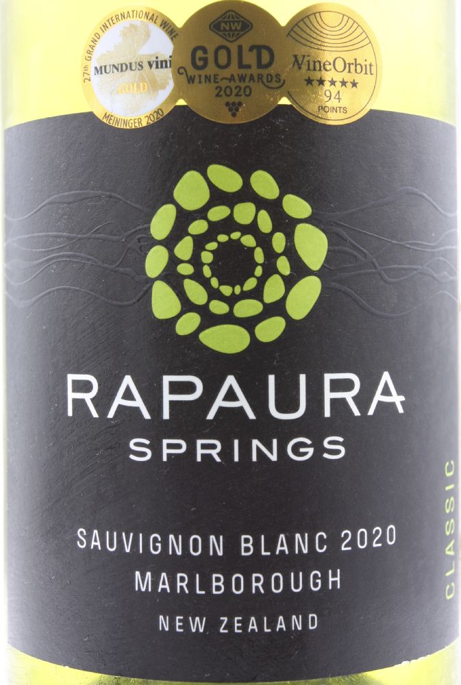 Rapaura Springs Ltd Sauvignon Blanc Marlborough 2020, Основная, #8492