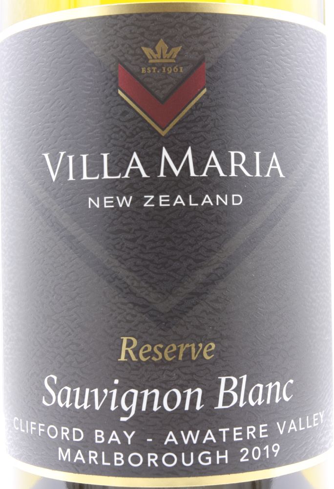 Villa Maria Estate Reserve Clifford Bay Sauvignon Blanc Marlborough 2019, Основная, #8499