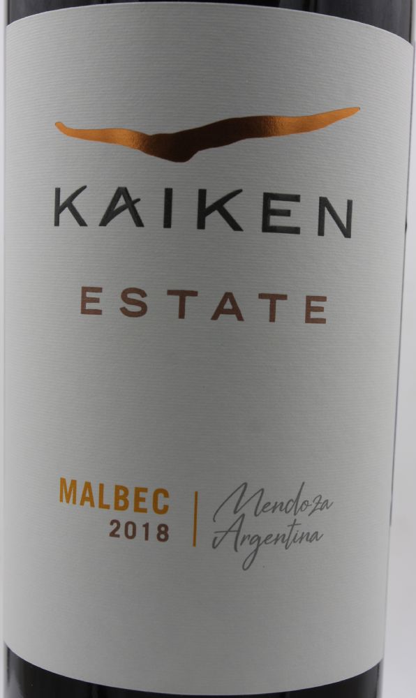 Kaiken S.A. Estate Malbec I.G. Mendoza 2018, Основная, #8540