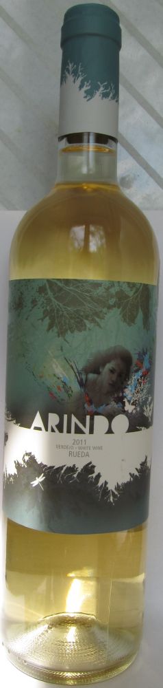 Bodegas y Viñedos Shaya S.L. Arindo Verdejo DO Rueda 2011, Лицевая, #856