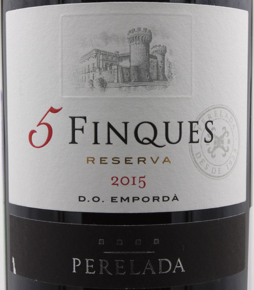 Cavas Castillo de Perelada S.A. 5 Finques Reserva DO Empordá 2015, Основная, #8614