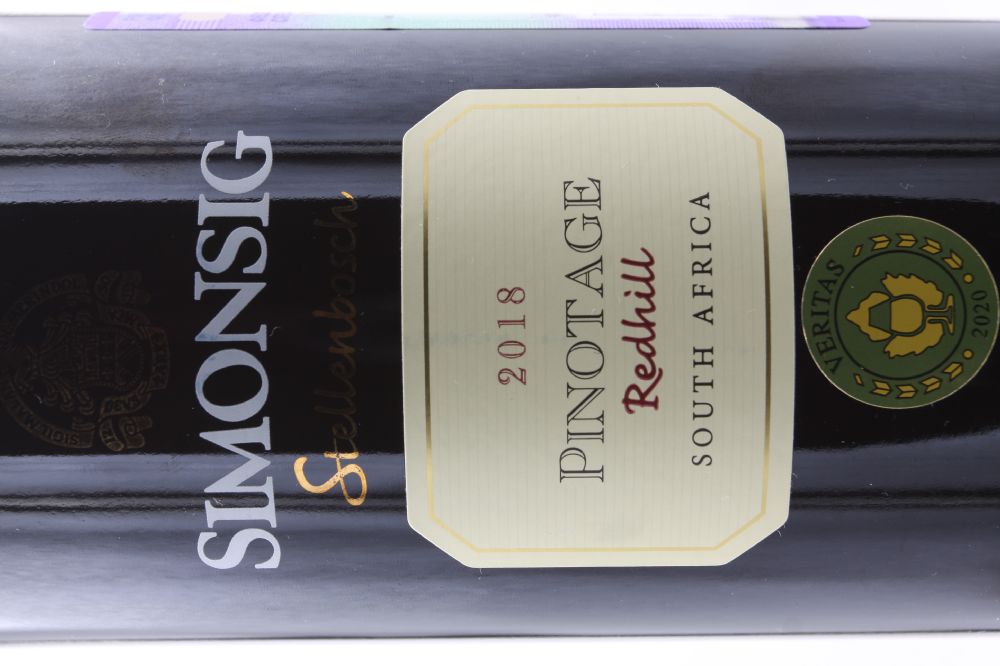 Simonsig Redhill Pinotage W.O. Stellenbosch 2018, Основная, #8715