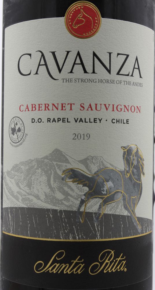 Viña Santa Rita S.A. Cavanza Cabernet Sauvignon 2019, Основная, #8773