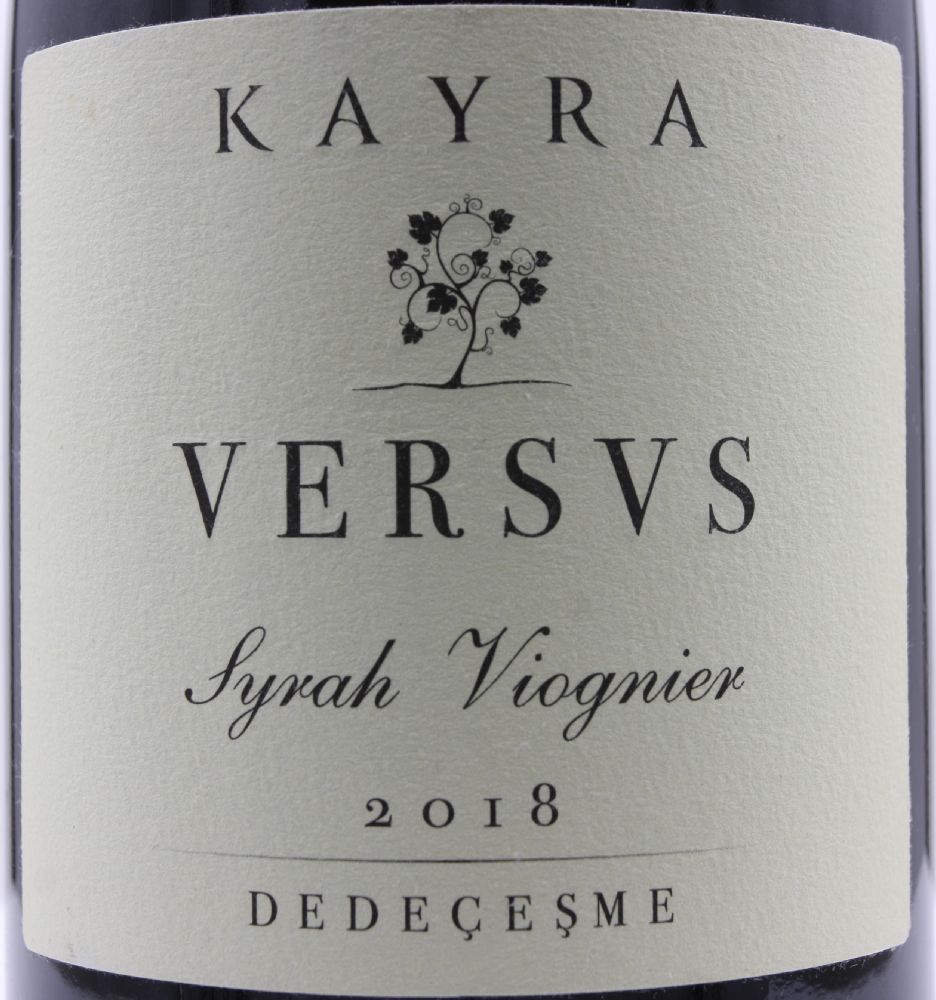 Kayra Versus Syrah Viognier 2018, Основная, #8782