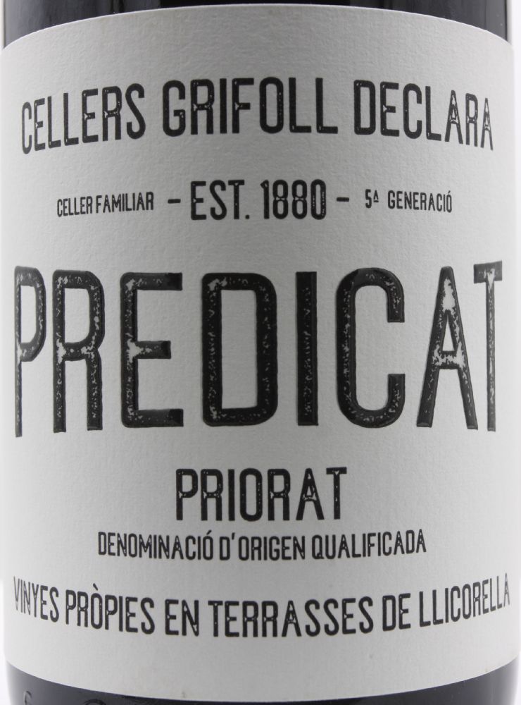 Grifoll Declara Grup S.L. PREDICAT DOCa Priorat 2017, Основная, #8799