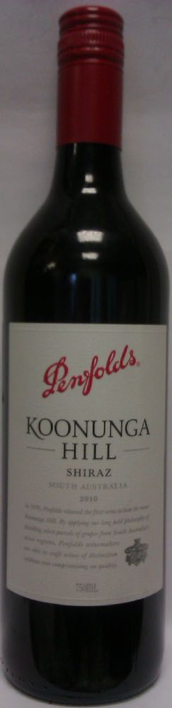 Penfolds Wines Koonunga Hill Shiraz 2010, Основная, #883