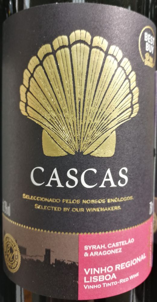 Casca Wines S.A. Cascas Syrah Castelão Aragonez Vinho Regional Lisboa 2020, Основная, #8831