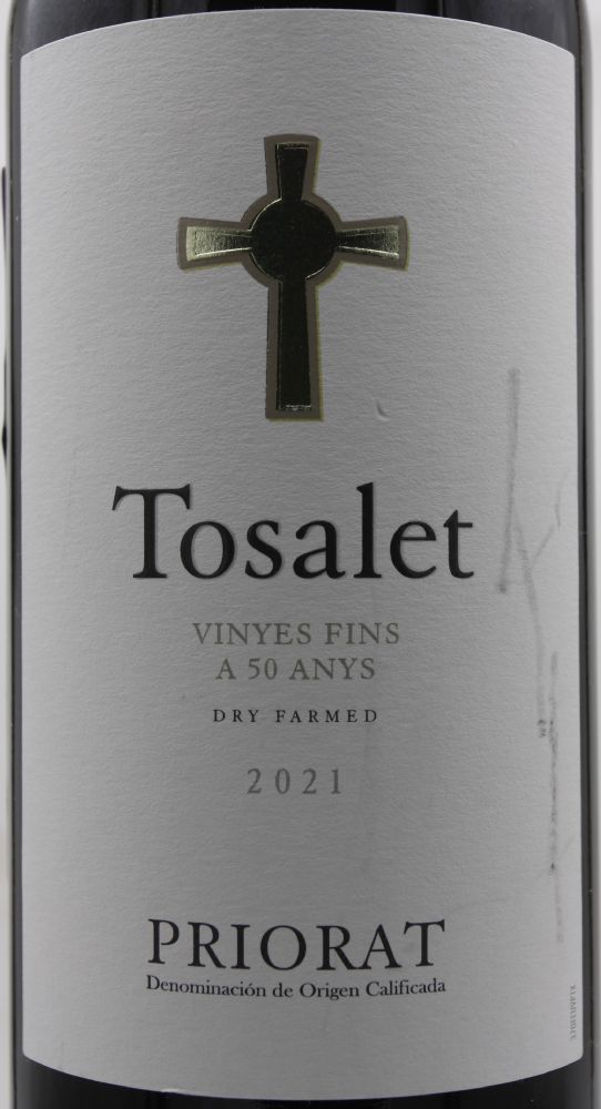 Hammeken Cellars S.L. Tosalet Vinyes Fins a 50 anys DOCa Priorat 2021, Основная, #8843