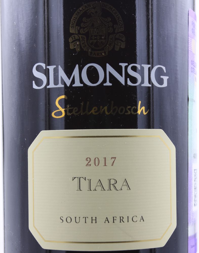 Simonsig Tiara W.O. Stellenbosch 2017, Основная, #8872