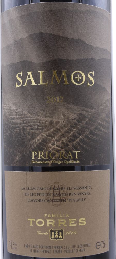 Torres Priorat S.L. SALMOS DOCa Priorat 2017, Основная, #8917