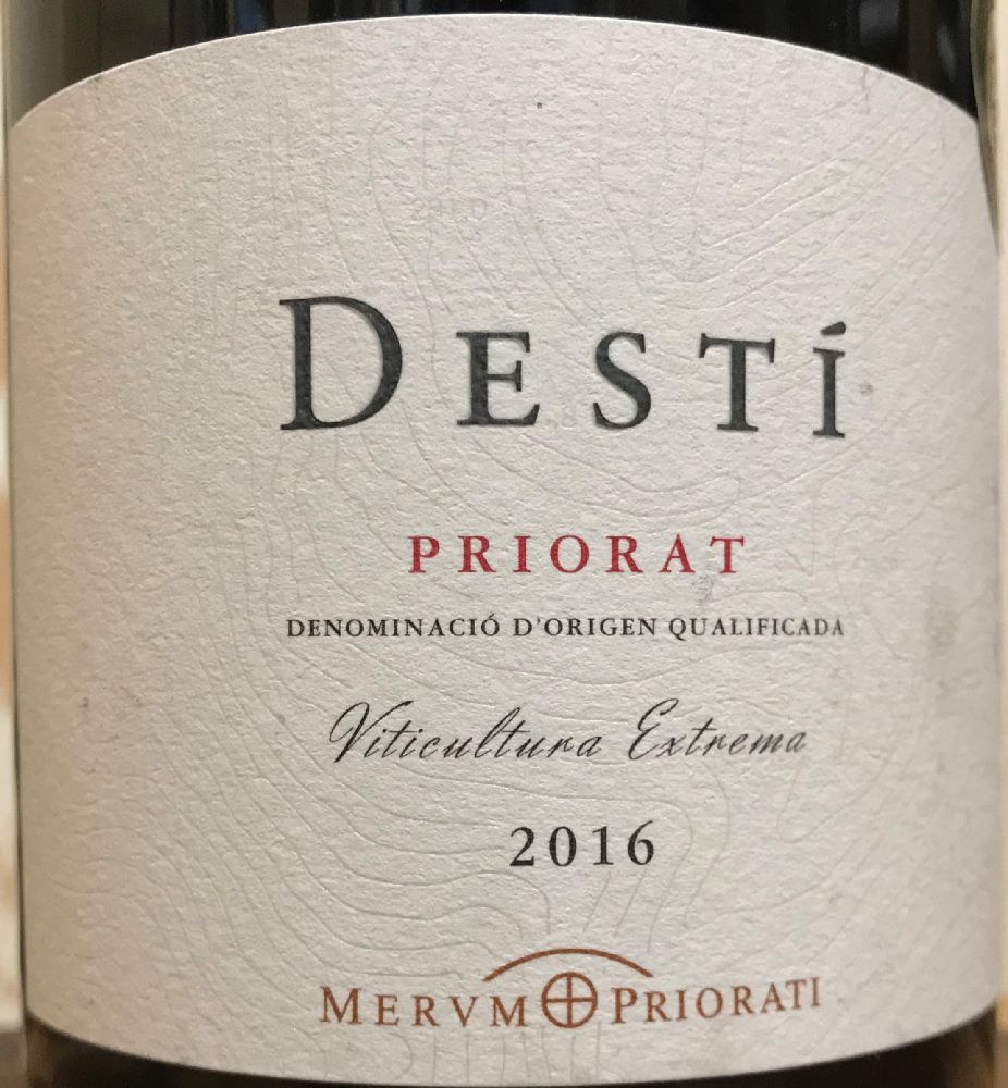 Merum Priorati S.L. Destí DOCa Priorat 2016, Основная, #8976