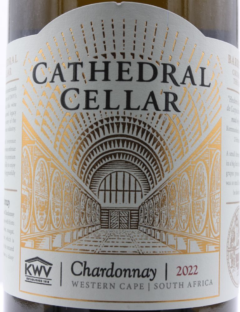 Warshay Investments (Pty) Ltd Cathedral Cellar Chardonnay W.O. Western Cape 2022, Основная, #9055