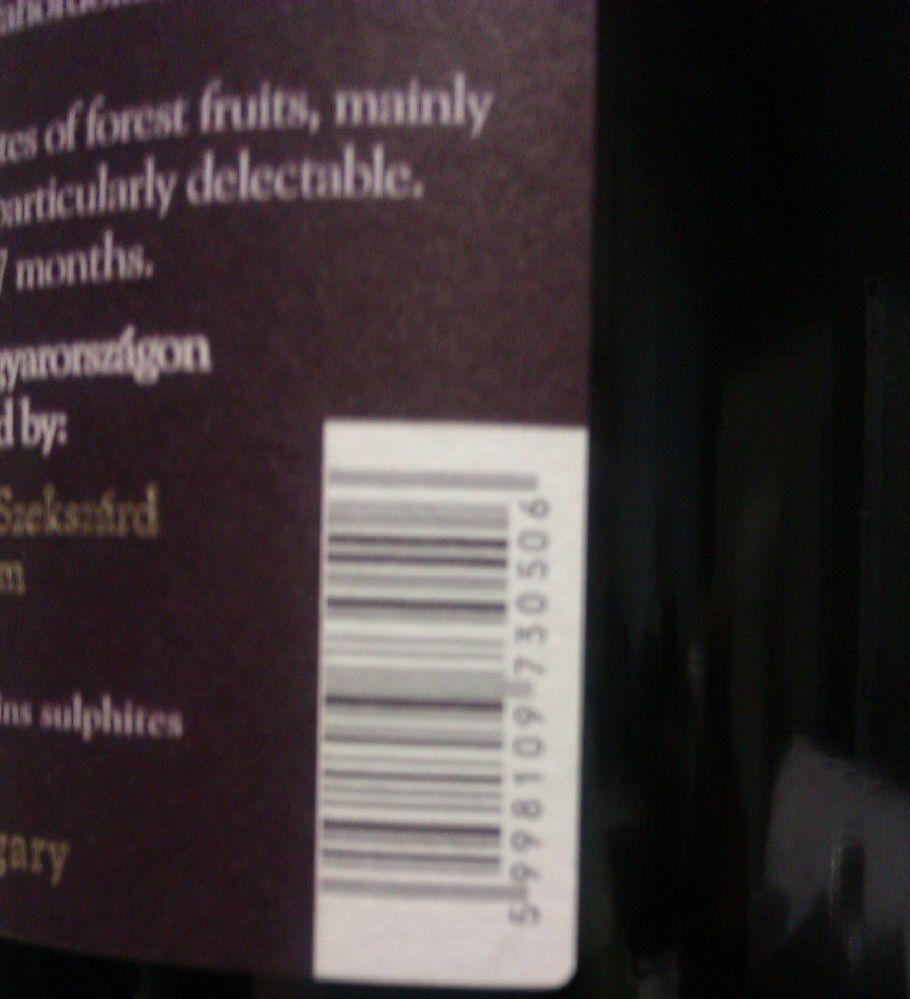 Takler Pince Kft Cabernet Franc 2011, Обратная, #906