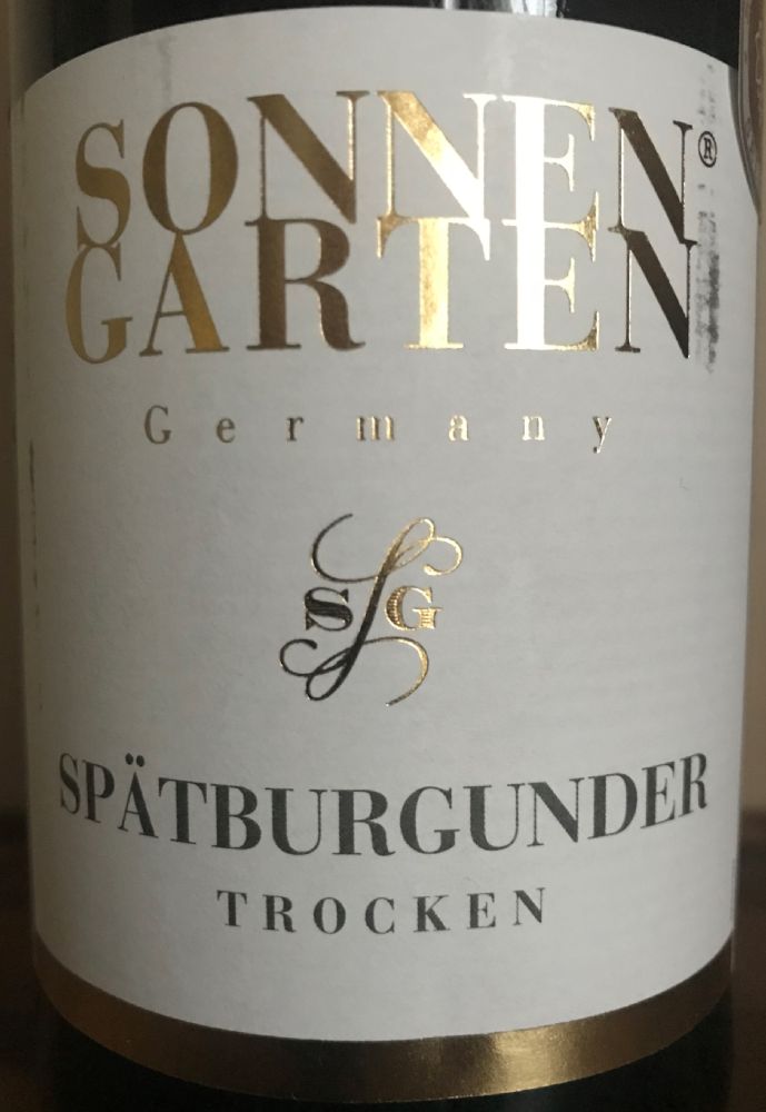 Zimmermann-Graeff & Müller GmbH Sonnen Garten Spätburgunder 2020, Основная, #9122