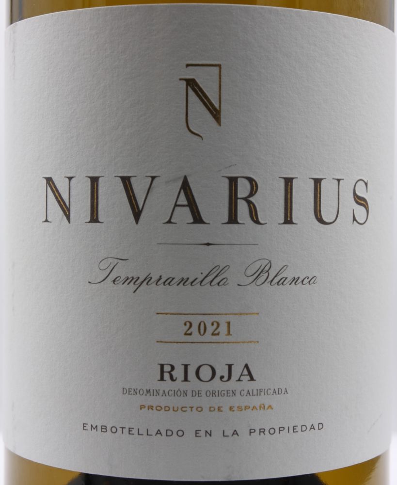 Bodegas Nivarius S.L. Tempranillo blanco DOCa Rioja 2021, Основная, #9181