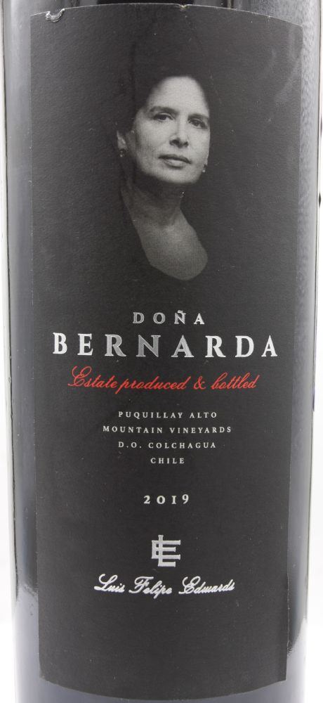 Viña Luis Felipe Edwards Doña Bernarda D.O. Colchagua Valley 2019, Основная, #9184