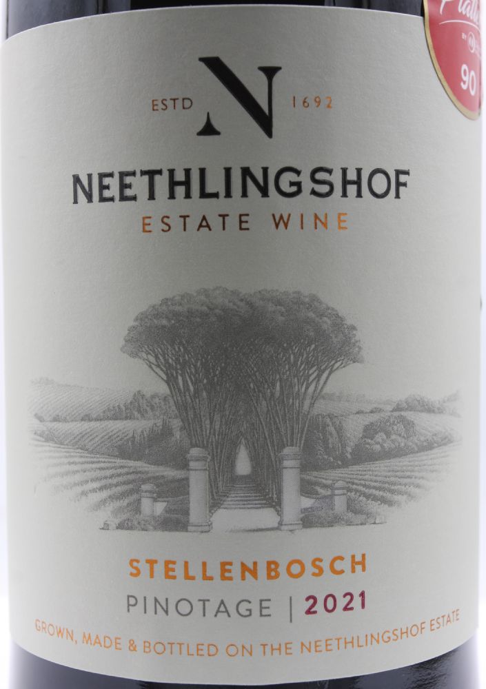 Neethlingshof Estate (Pty) Ltd Pinotage W.O. Stellenbosch 2021, Основная, #9264