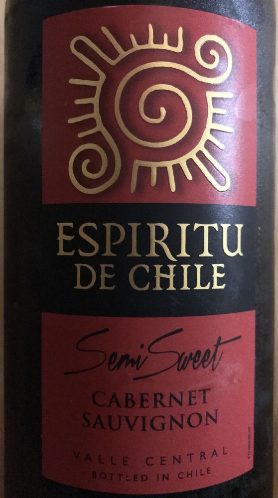 Aresti Chile Wine S.A. Espiritu de Chile Cabernet Sauvignon 2021, Основная, #9277