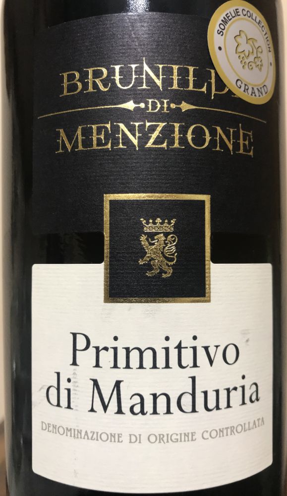 Cantine Di Ora Brunilde di Menzione Primitivo di Manduria DOC 2021, Основная, #9303