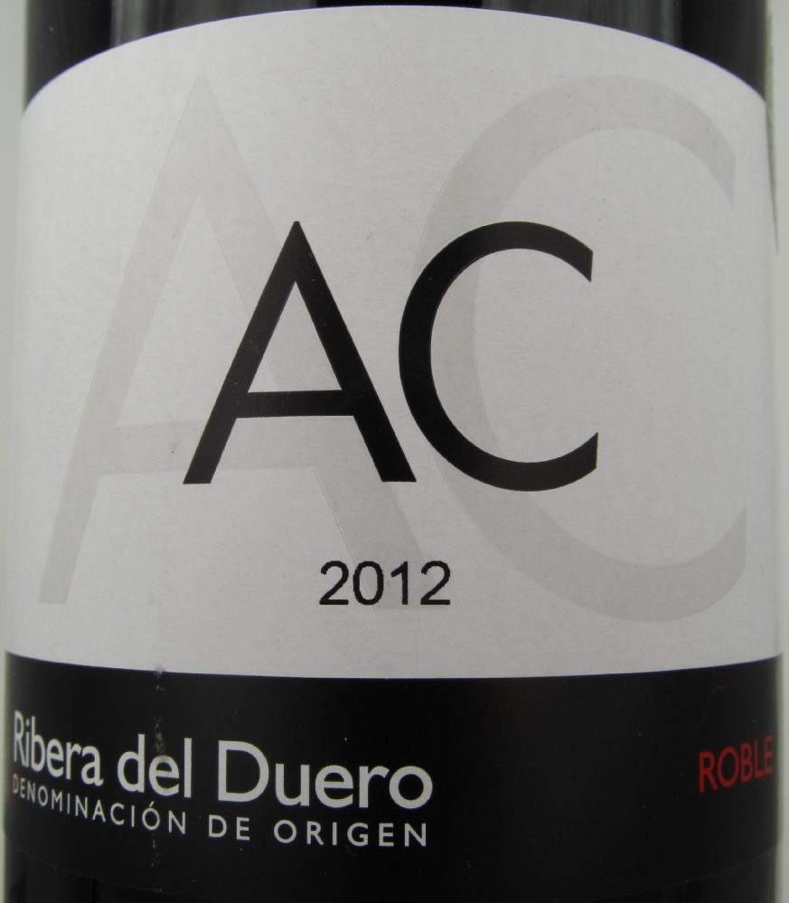 Bodegas Arrocal S.L. AC Roble DO Ribera del Duero 2012, Лицевая, #931